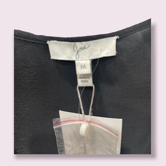 NWT Joie black sleeveless sequin shift dress. Size M - Picture 3 of 6